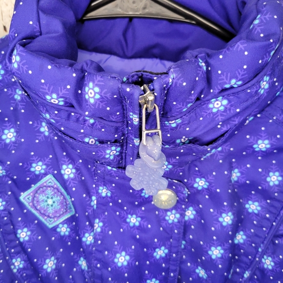 Obermeyer Girls' Ski Snowflake Jacket 3 - Picture 2 of 16